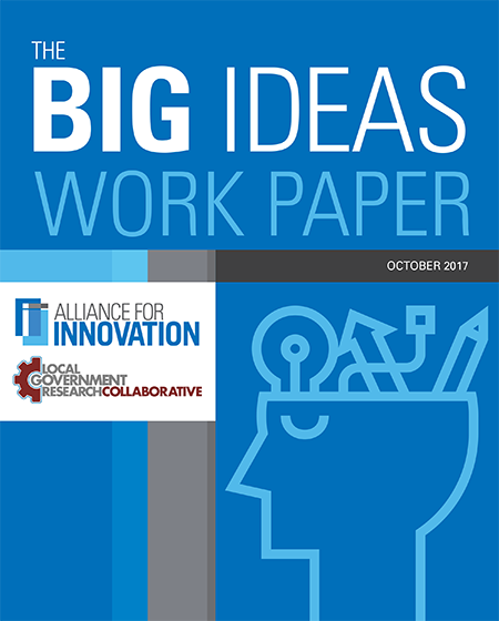 cover of Big Ideas October 2017 paper