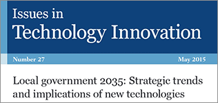 Issues in Technology Innovation COVERIMAGE