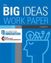 cover of Big Ideas October 2017 paper